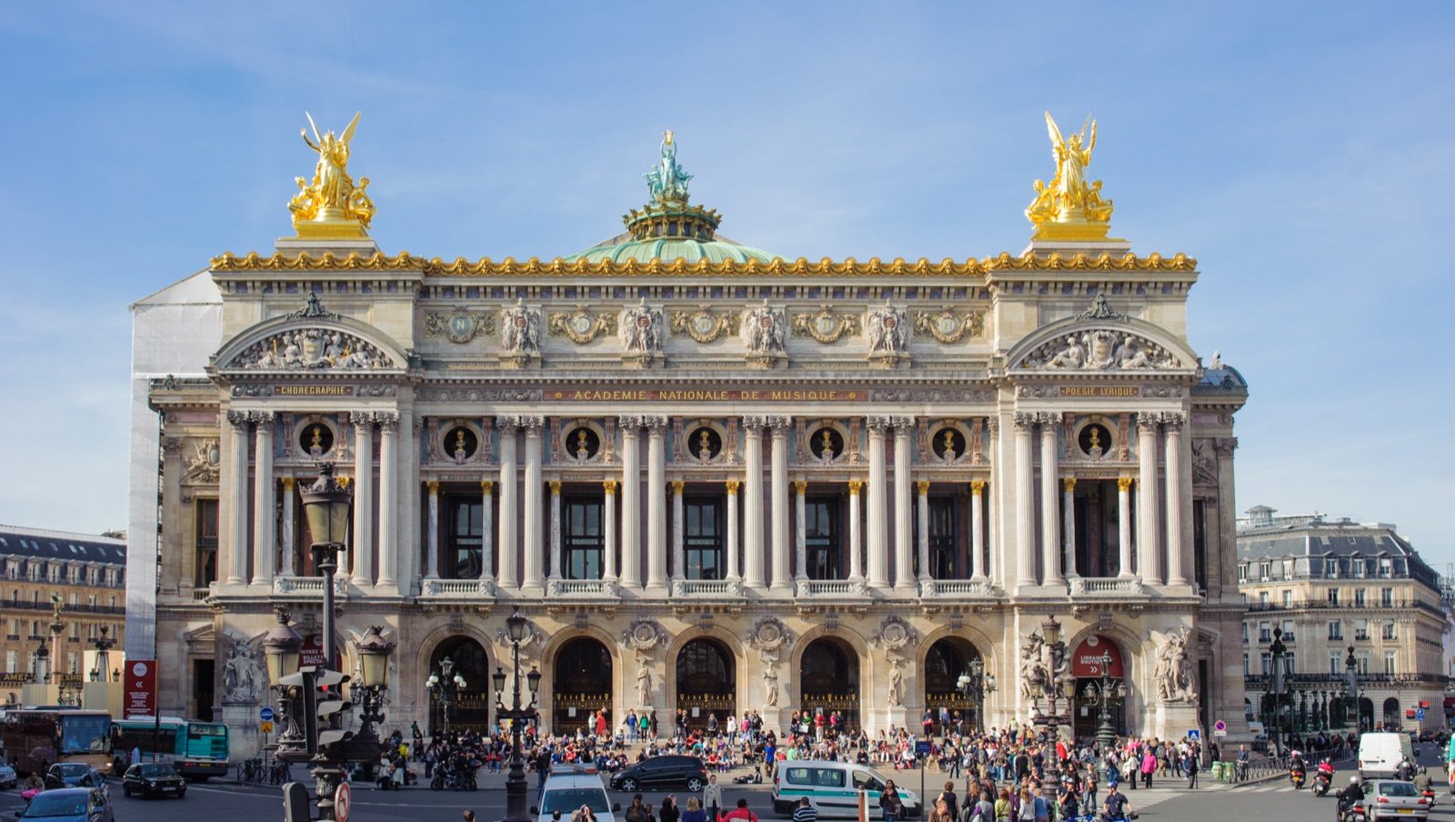 Palais Garnier, one of the two principal venues of the Opéra national de Paris